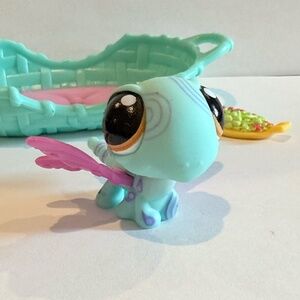 Littlest Pet Shop LPS 1232 Dragonfly Postcard Pets ~AUTHENTIC